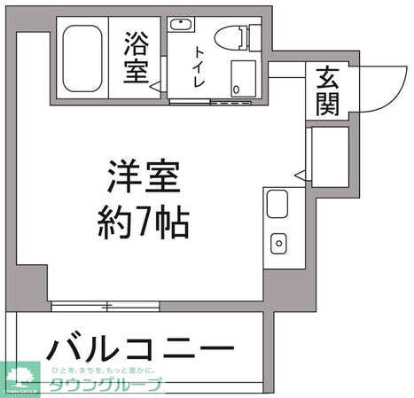 コアハイム八王子の物件間取画像